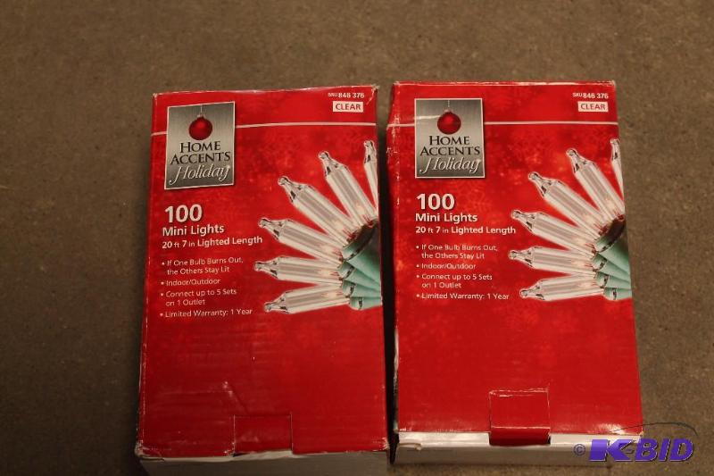 2 packs of lights