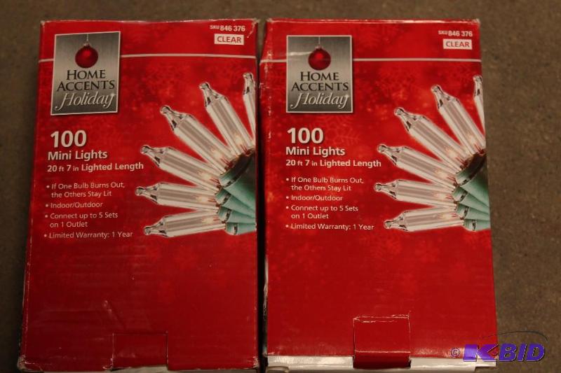 2 packs of lights