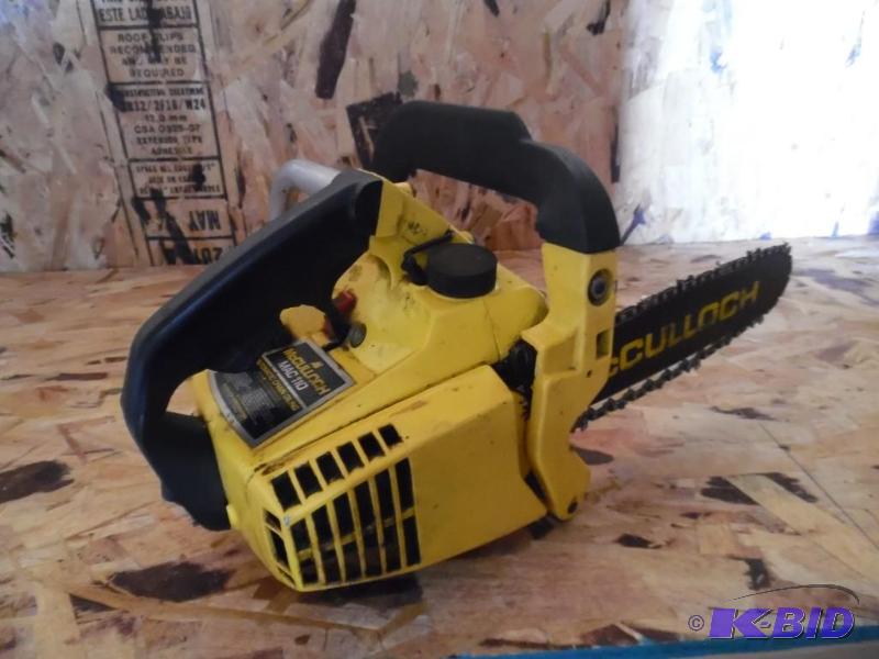 lot 8 image: McCulloch Chain Saw