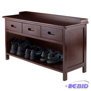 lot Y28 image: Adriana Storage Hall Bench