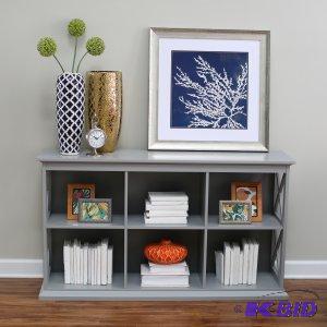 lot Y41 image: Hampton Console Table Bookcase