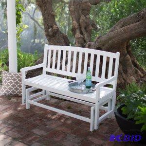 lot Y46 image: Coral Coast Pleasant Bay 5 ft Curved Back Glider Bench