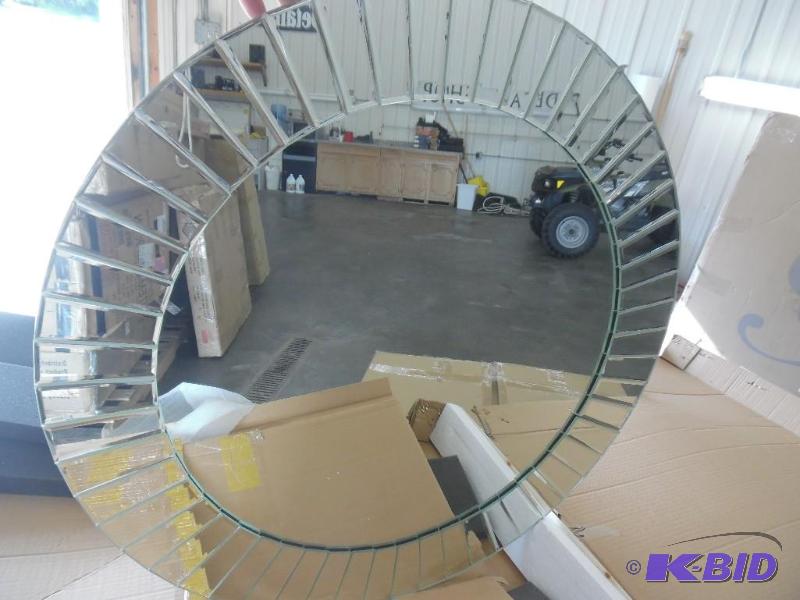 lot Y6 image: Fortune Frameless Beveled Wall Mirror