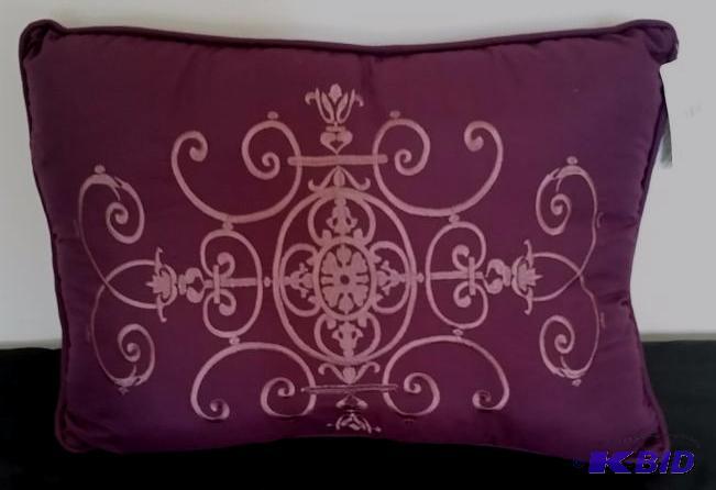 Bensonhurst Plum Decorative pillow.  Still has tags.  18 x 12