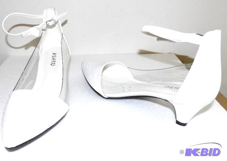 Ashro ankle strap pumps