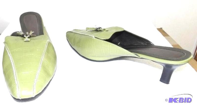 Midnight Velvet slip on heel