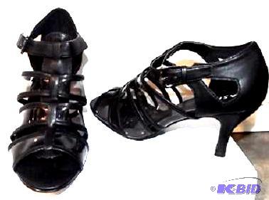 Ashro Minerva lucite heels