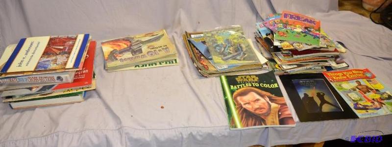 lot 102 image: Lot of MAD Comic books....