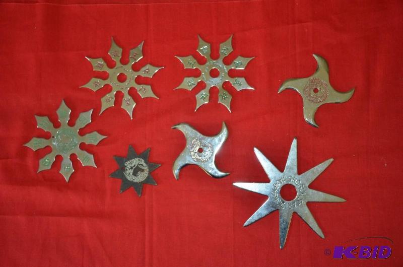 lot 230 image: Martial arts Karate Chinese Morning Stars, th...