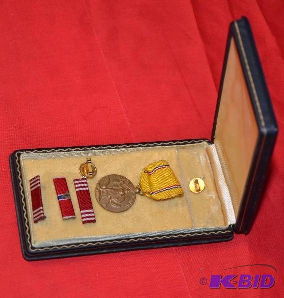 lot 26 image: Collectible American Defense Medal from World...