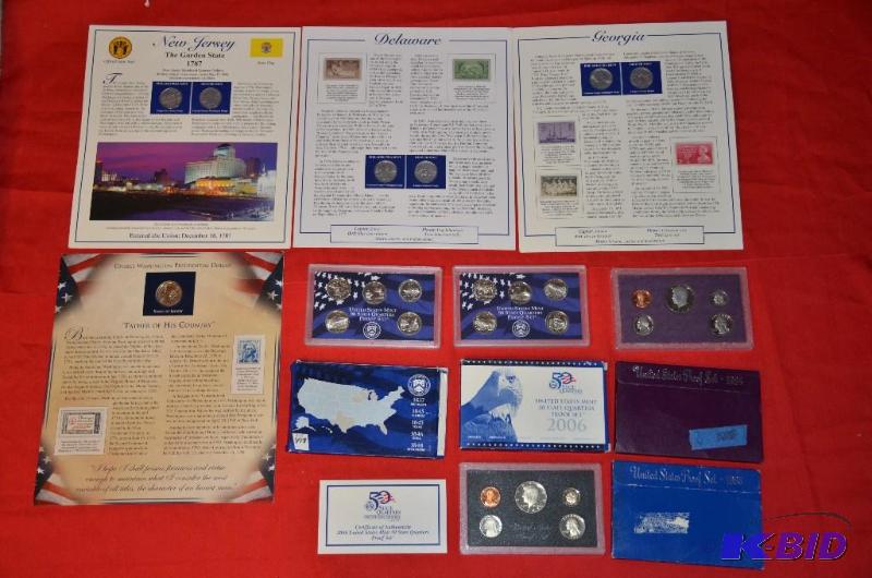 lot 35 image: Lot of Collectible U.S. coins including   U....