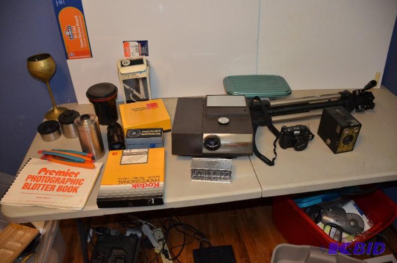 lot 37 image: Lot of Camera equip. including Olympus Camed...