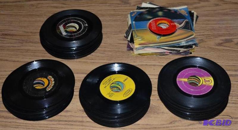 lot 67 image: Collection of records including some Bing Cro...
