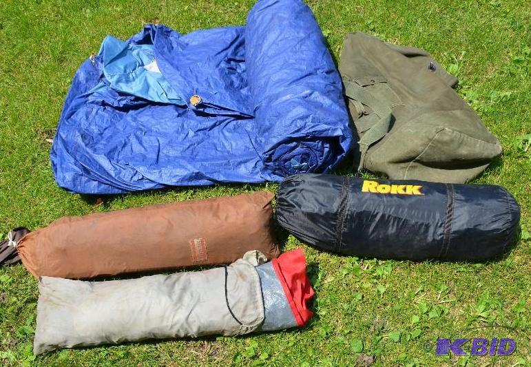 lot 88 image: 3 tents for camping including Rokk and Sunbac...