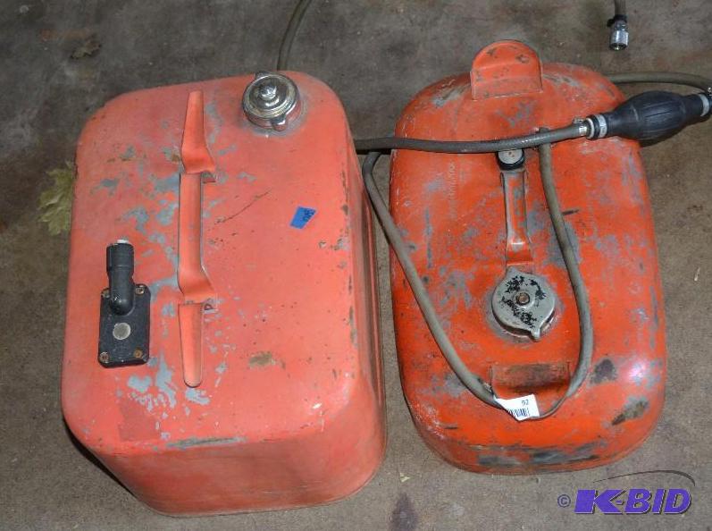 lot 92 image: Boat gas cans...