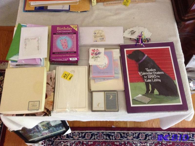 lot 103 image: Stationery Lot and More
