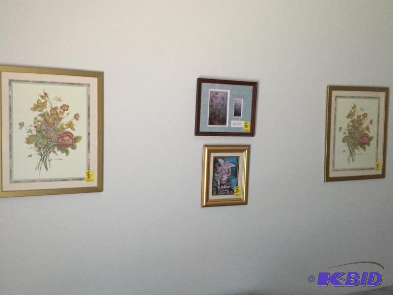 lot 151 image: Framed Art Assortment