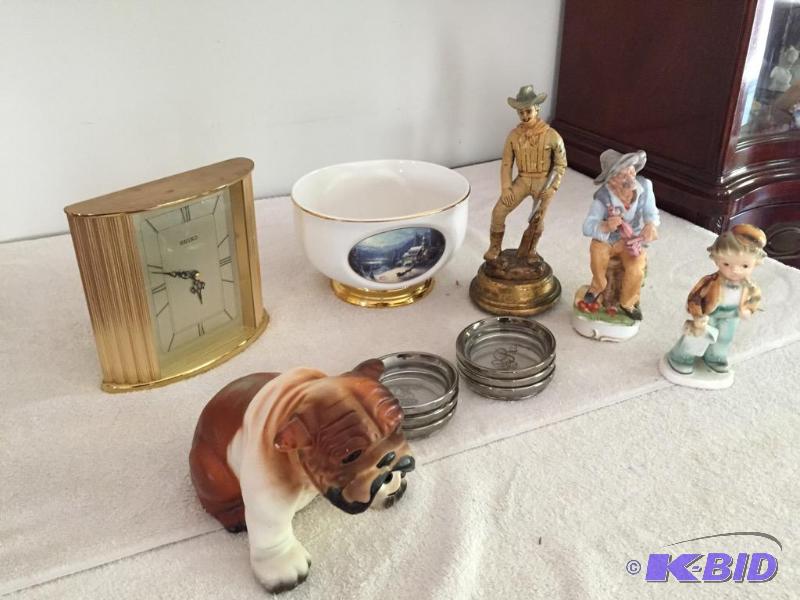 lot 192 image: Decorative figurines and More