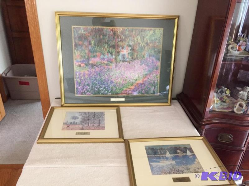 lot 203 image: Framed Art
