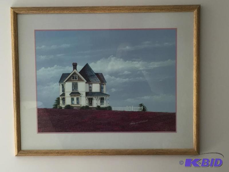 lot 222 image: Signed Framed Art