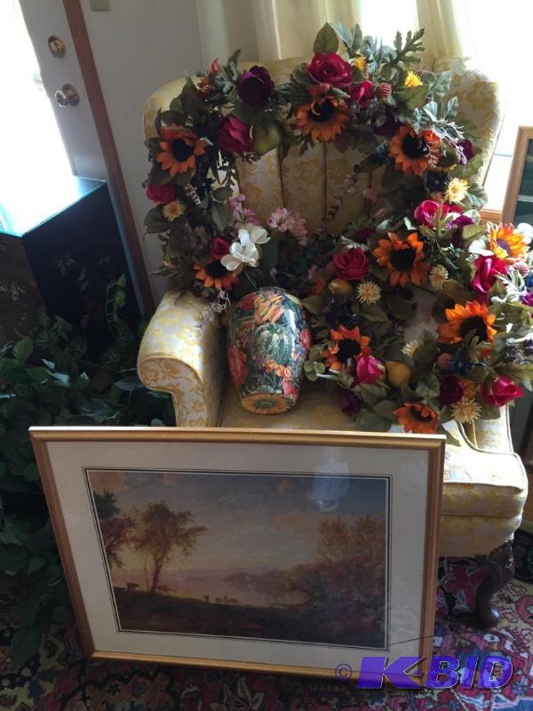 lot 225 image: Art Floral and Grenery