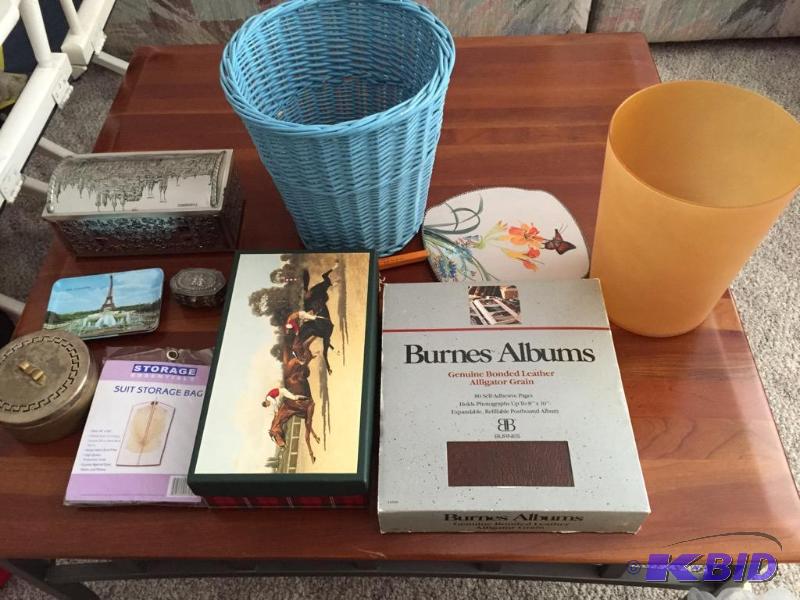 lot 227 image: Trinket Boxes and More