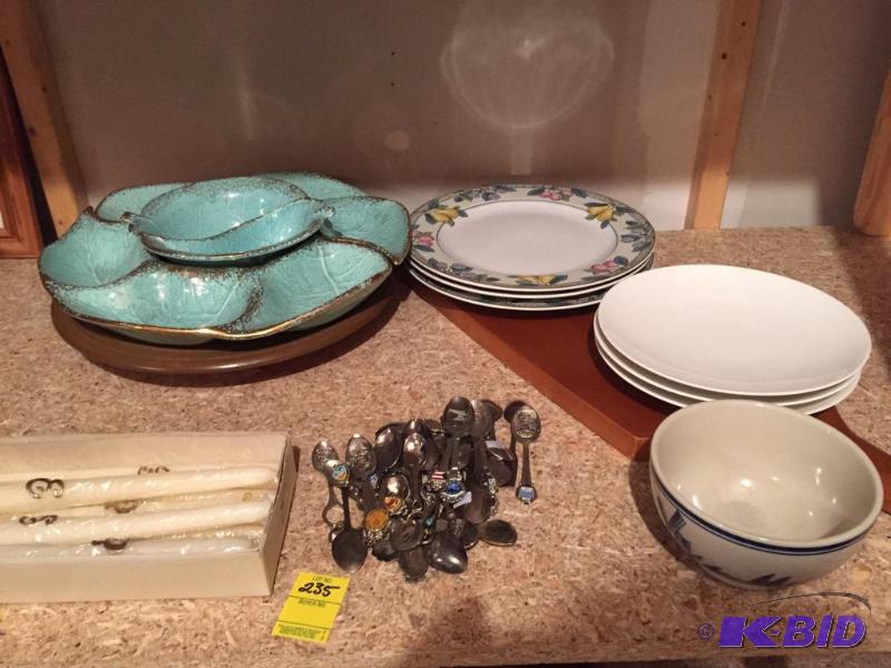 lot 235 image: State Spoons and More