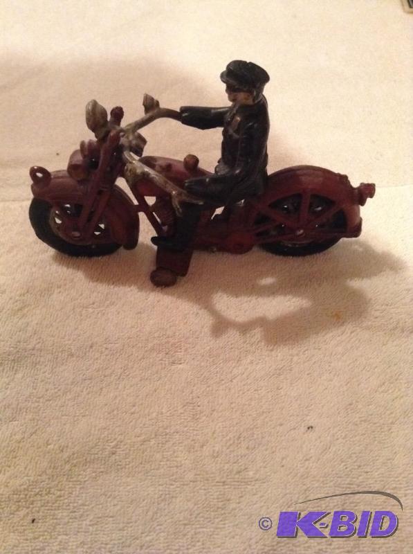 lot 239 image: Hubley Motorcycle
