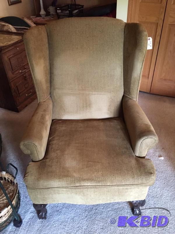 lot 29 image: Wing Back Chair