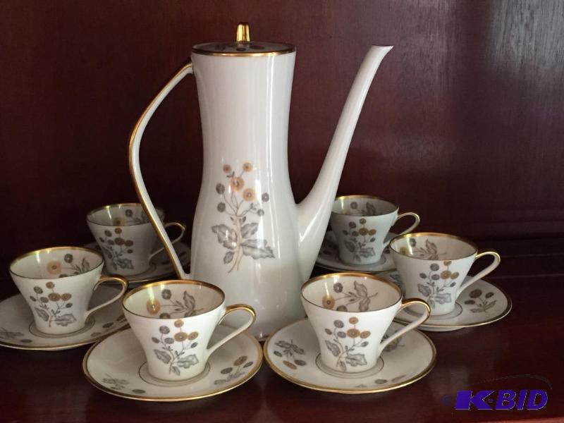 lot 89 image: Vintage Edelstein Coffee or Tea Service
