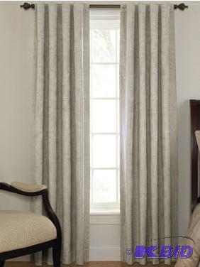 Sound Asleep Room-Darkening Back-Tab Curtain Panel Pair Light Gray 42 x 95 Each Panel
