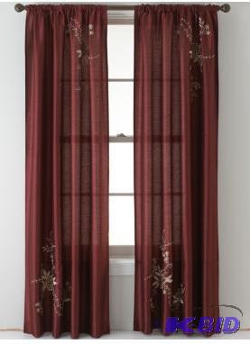 Alesandra Rod-Pocket Curtain 2 Panels.  44 x 84 Each Panel
