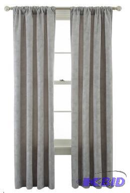 Royal Velvet Serene Window 2 Curtain Panels.  50 x 95 Each Panel.  Dove Gray