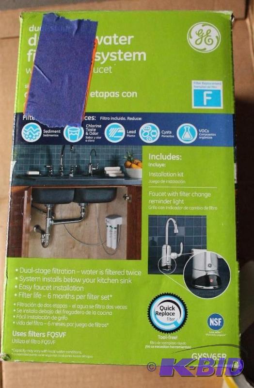 GE undersink water filtration kit