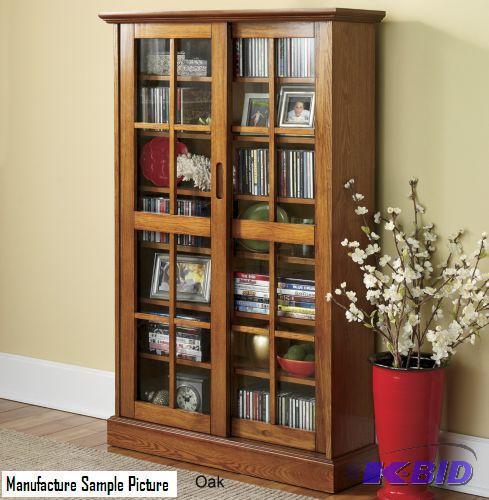 Oak Finish Sliding Door Cabinet -&nbsp31&quo...