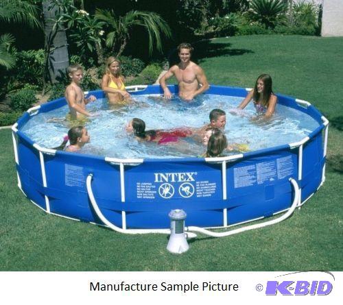 lot 3 image: Intex Pool - Model 28211EH - 12 x 30" -...