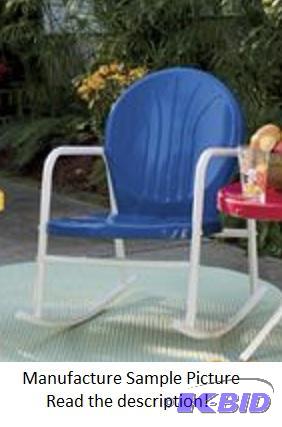 lot 67 image: Retro Rocker - Blue A classic retro design, i...