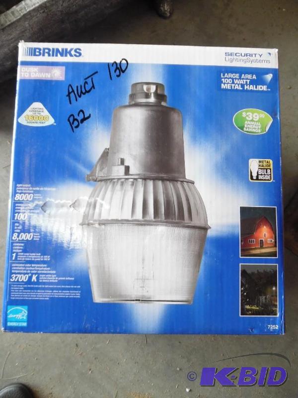 Outside security lighting