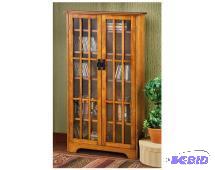 CASTLECREEK 5-shelf Mission Media Cabinet