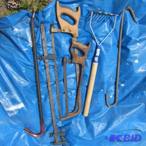 Masher, Meat Hook & Saws