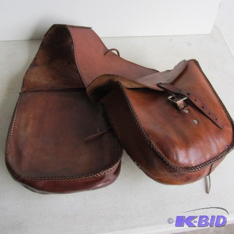 Leather Saddle Bags