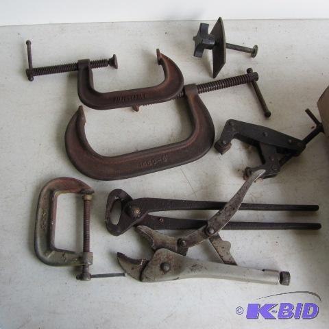 C-clamps, Vise Grips