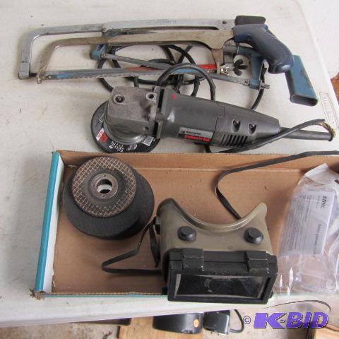 Grinder, Blades, Hack Saws