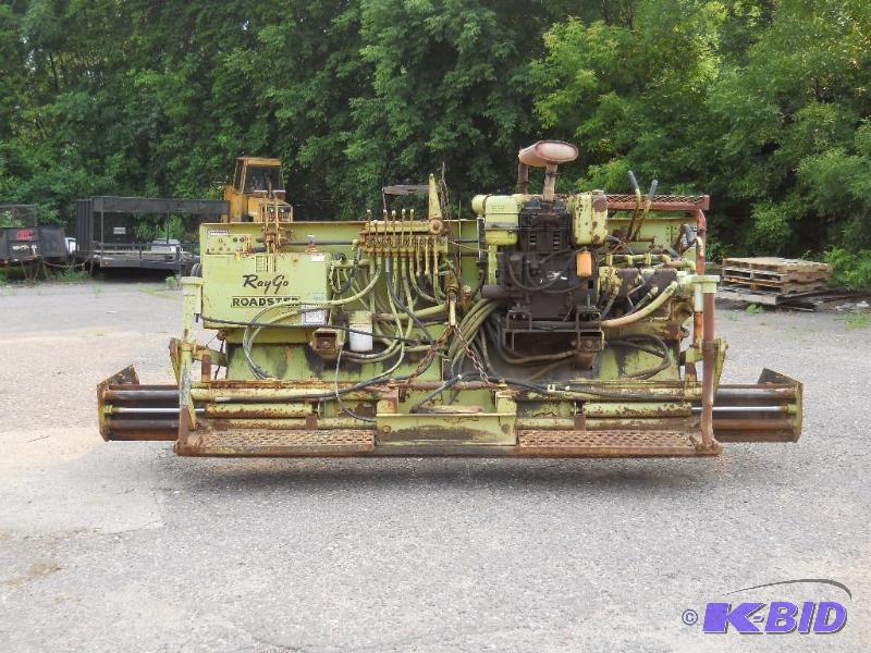 Raygo Roadster 120 Paver. Starts, Runs and Drives. | ML Construction ...