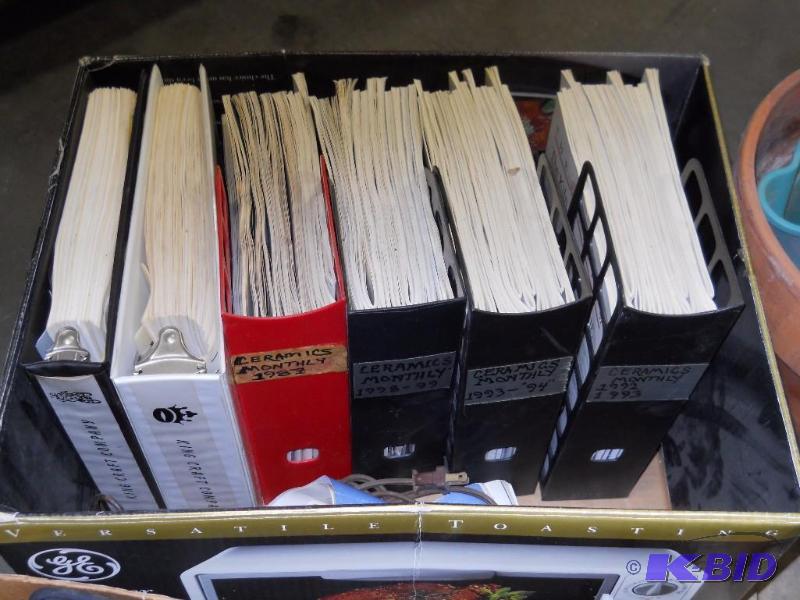 lot 42 image: 40 Issues of Ceramics Monthly