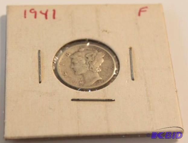 1941 Mercury Dime