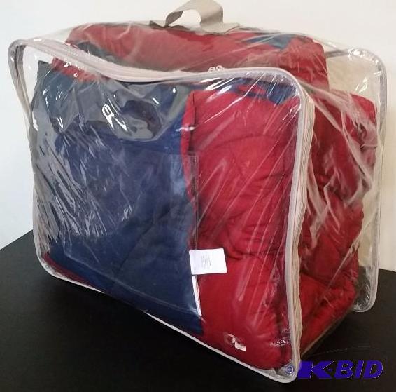 Reversible Comforter Full Size RedBlue