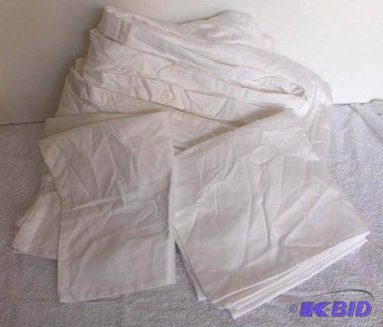 JCPenny Studio King Duvet Cover Set White