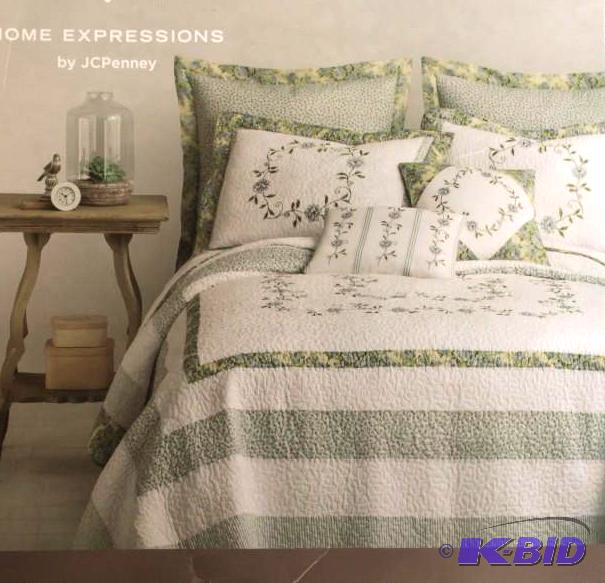 JCPenny Queen Heirloom Quilted Bedspread