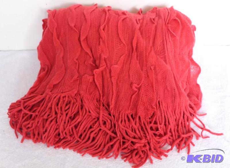Divine Water Fall Throw Coral